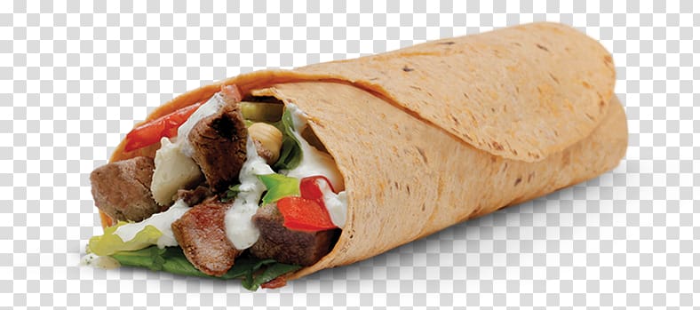 Wrap Burrito Falafel Hamburger Gyro, Menu transparent background PNG clipart