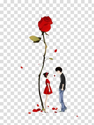 Cartoon Girl Kiss Android Google Play , Love between men and women transparent background PNG clipart