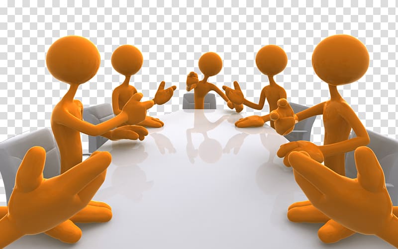 people having ideas meeting art, Board of directors Meeting Organization , Meeting to discuss transparent background PNG clipart