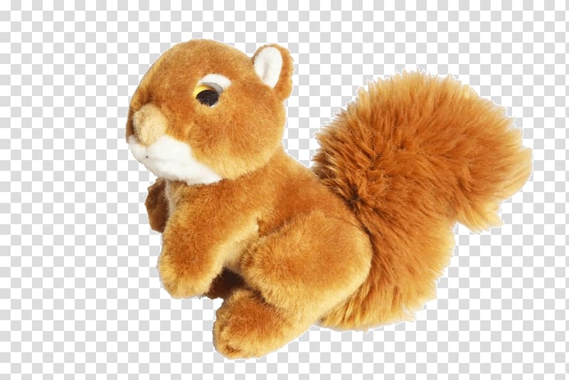 Stuffed toy Doll Squirrel Plush, Squirrel Plush transparent background PNG clipart