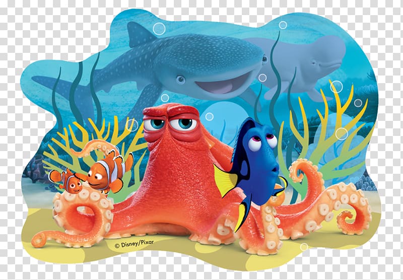 Jumbo Disney Finding Dory 4-in-1 Jigsaw Puzzles Bumper Pack Puzzle Dory 4x50t Jumbo Disney Finding Dory 4-in-1 Bath Puzzles, finding dory transparent background PNG clipart