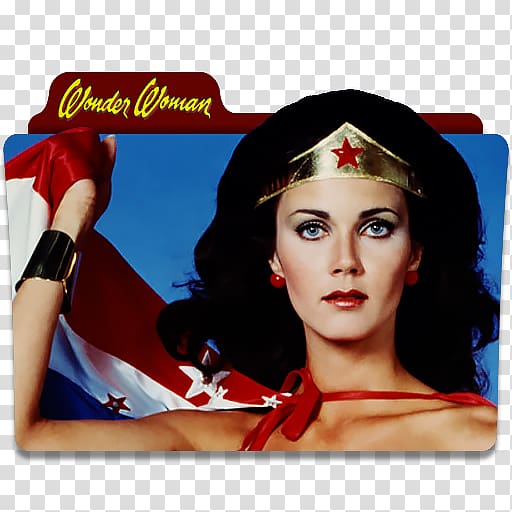 Lynda Carter Wonder Woman Female Television show Superhero, others transparent background PNG clipart