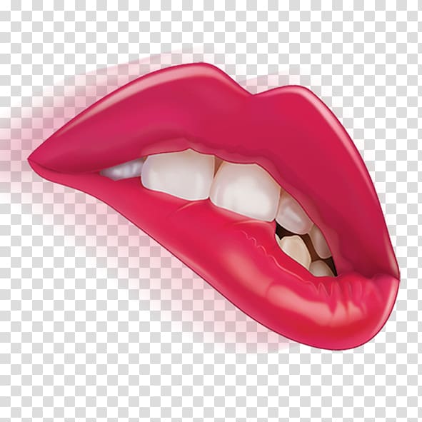 Biting Lip, Lips transparent background PNG clipart