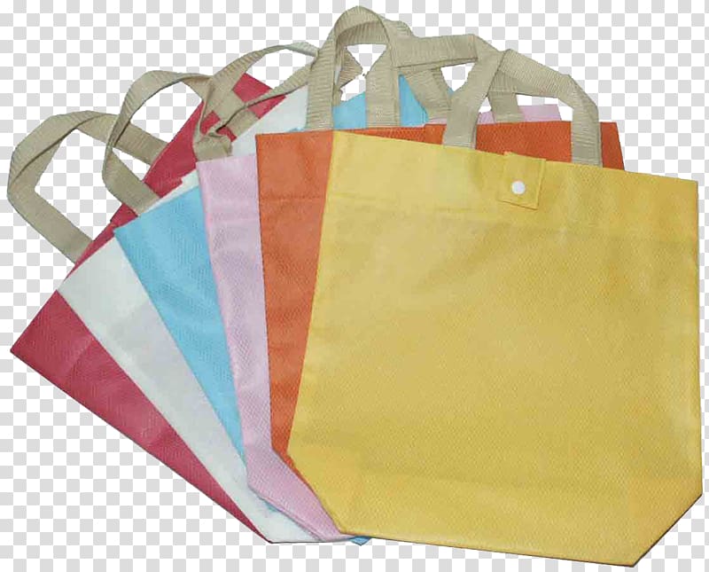 Plastic bag Paper Nonwoven fabric Reusable shopping bag, Non-woven bags transparent background PNG clipart