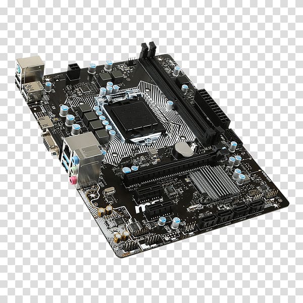 LGA 1151 MSI H110M PRO-VD microATX DDR4 SDRAM Motherboard, others transparent background PNG clipart