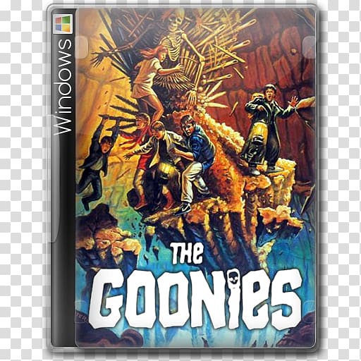 The Goonies Art Video game Film Poster, Goonies transparent background PNG clipart