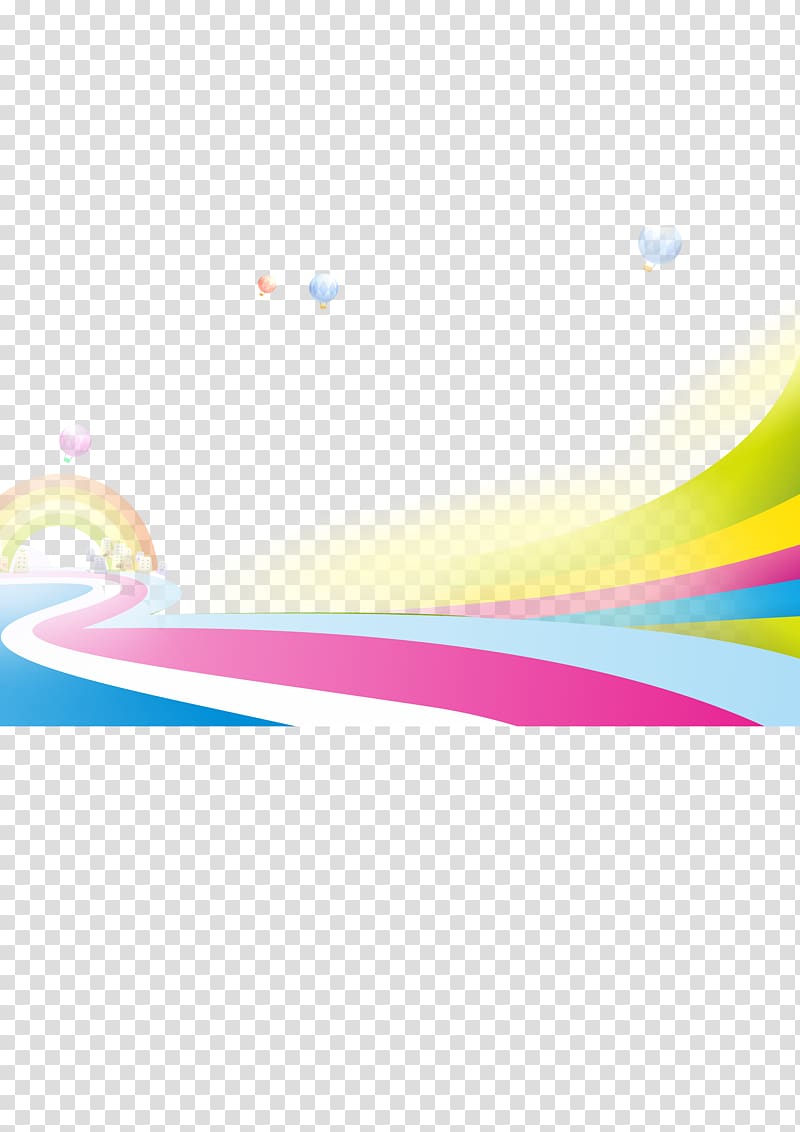 Graphic design Angle Pattern, Colorful road transparent background PNG clipart