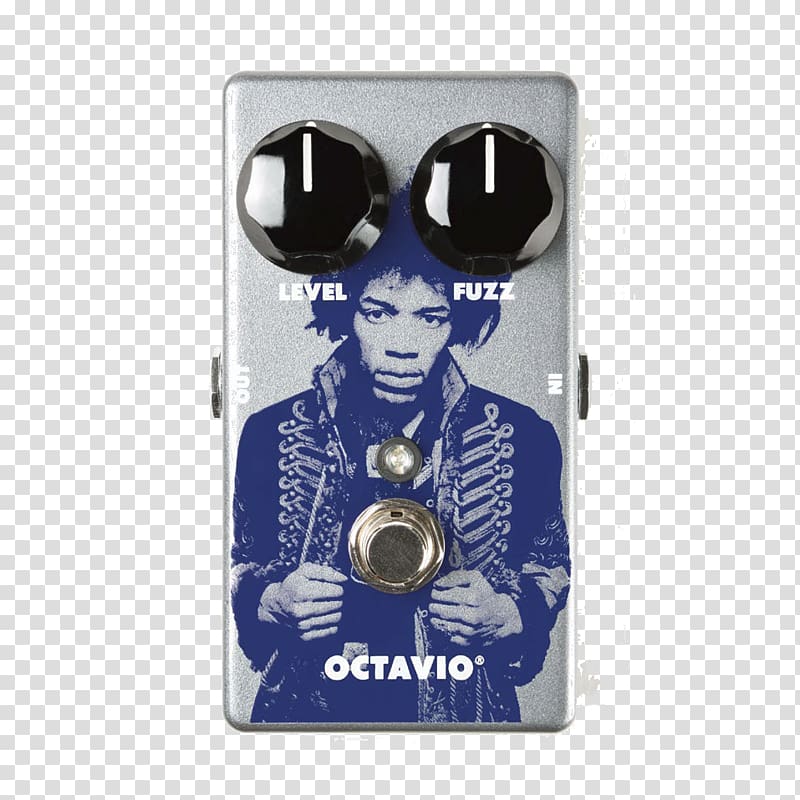 Fuzzbox Distortion Effects Processors & Pedals Dunlop Manufacturing Octavia, electric guitar transparent background PNG clipart