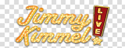 Jimmy Kimmel logo, Jimmy Kimmel Live Logo transparent background PNG clipart