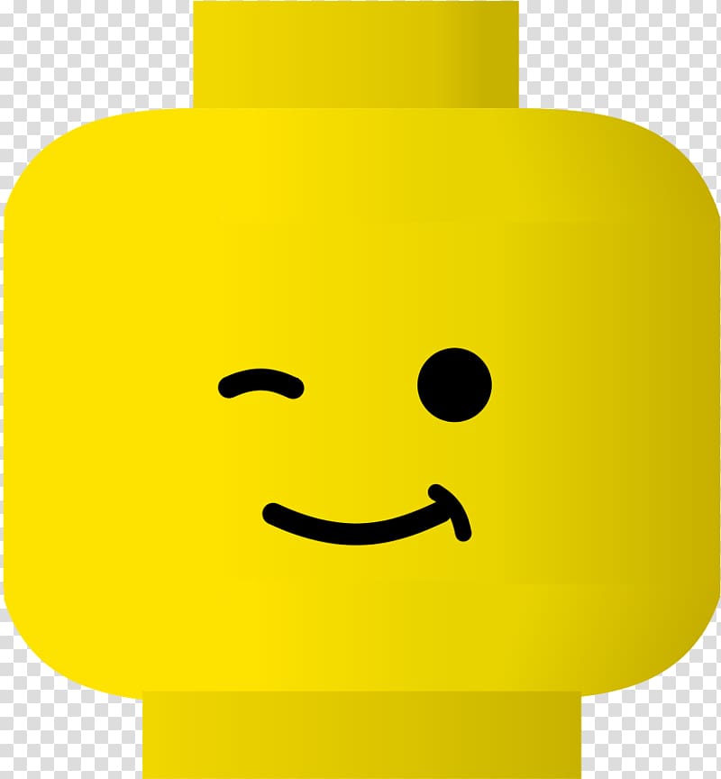 Lego House Smiley Free content , Cartoon Wink transparent background PNG clipart