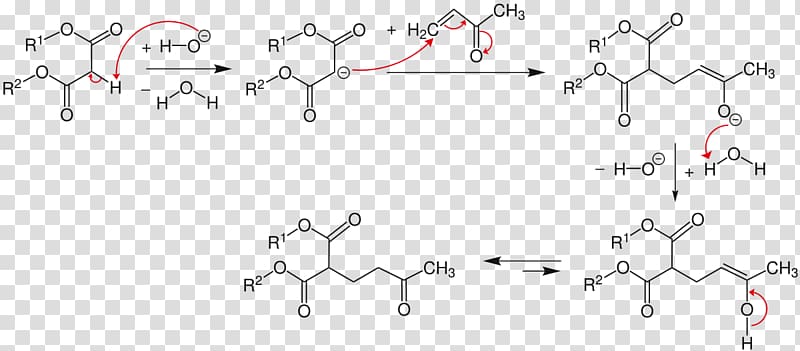 Michael reaction Chemical reaction Chemistry Enone Acrolein, others transparent background PNG clipart