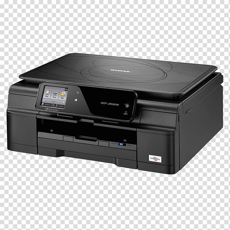 Inkjet printing Ink cartridge Multi-function printer Brother Industries, printer transparent background PNG clipart