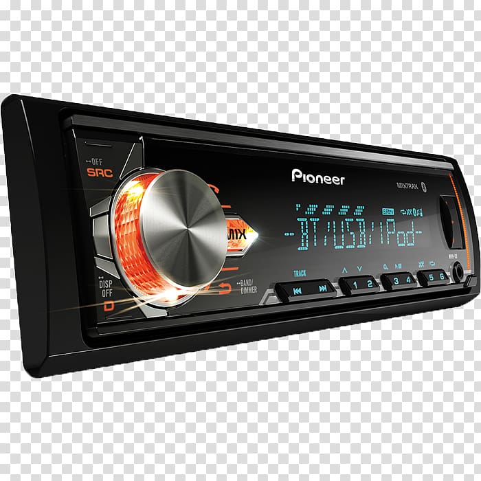 Car Pioneer Corporation Radio receiver Vehicle audio USB, mp3 transparent background PNG clipart
