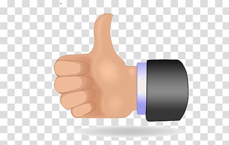 Thumbs Up Illustration Cartoon Thumb Up Transparent Background