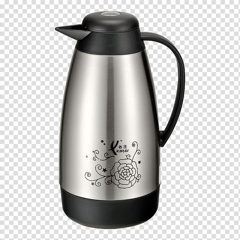Jug Electric kettle Thermoses Coffeemaker, kettle transparent background PNG clipart