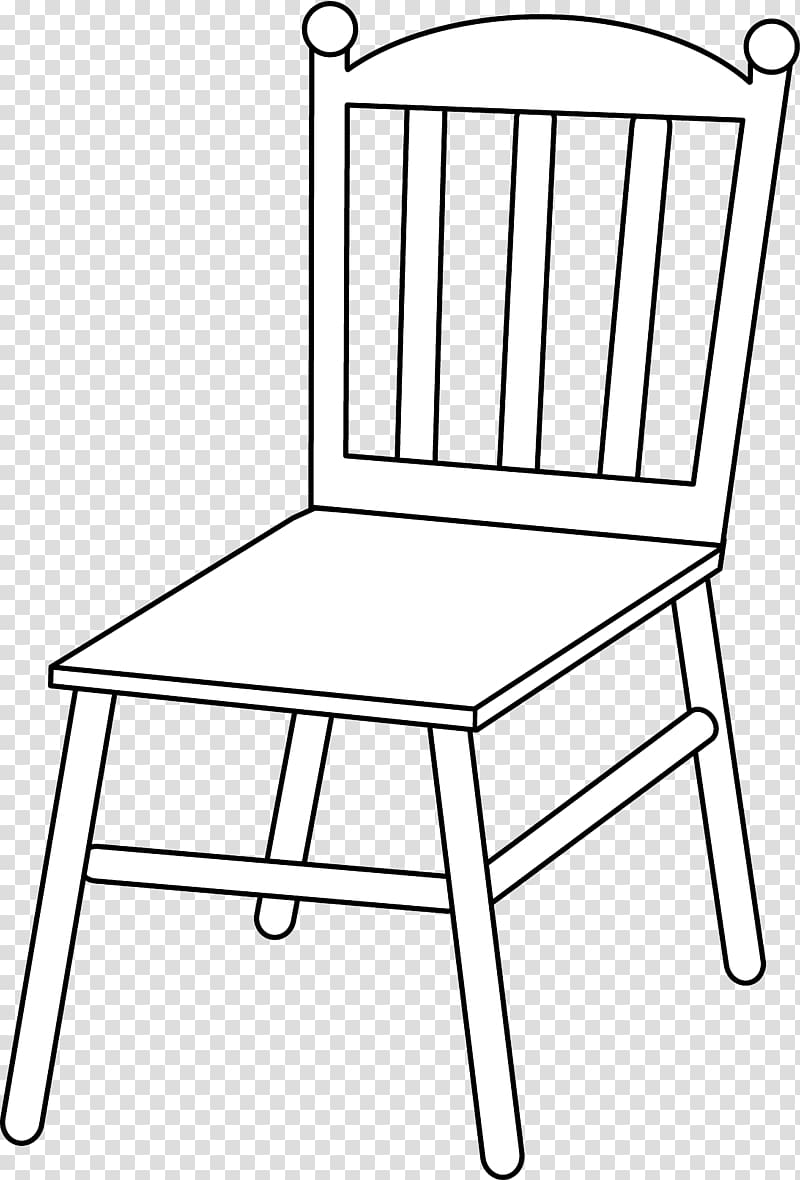 Table Chair White Couch , Chair Line Art transparent background PNG clipart