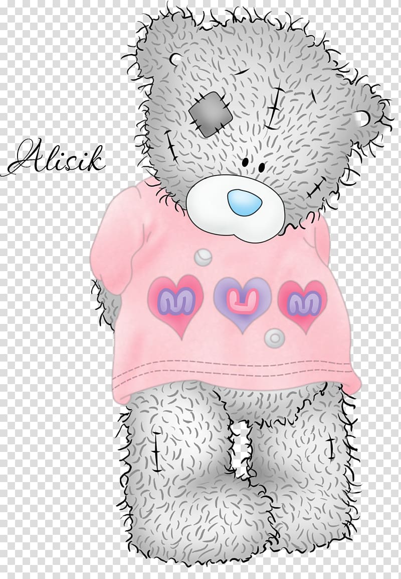 gray bear wearing pink shirt , Teddy bear Stuffed Animals & Cuddly Toys Paper, teddy transparent background PNG clipart