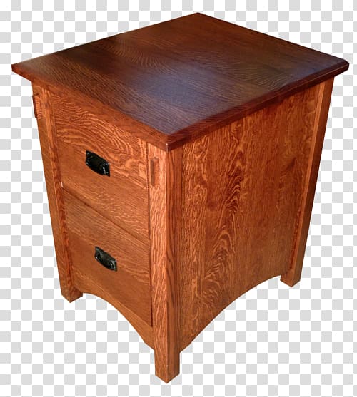 Bedside Tables Glaze Wood stain, solid wood craftsman transparent background PNG clipart