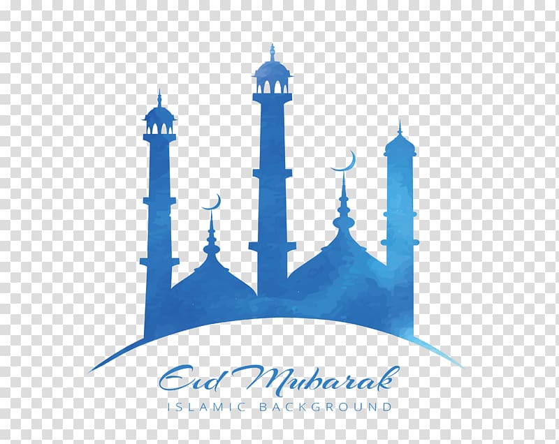 Sheikh Zayed Mosque Ramadan Quran Eid al-Fitr, Sky blue church Poster, Eid Mubarak Islamic background logo transparent background PNG clipart