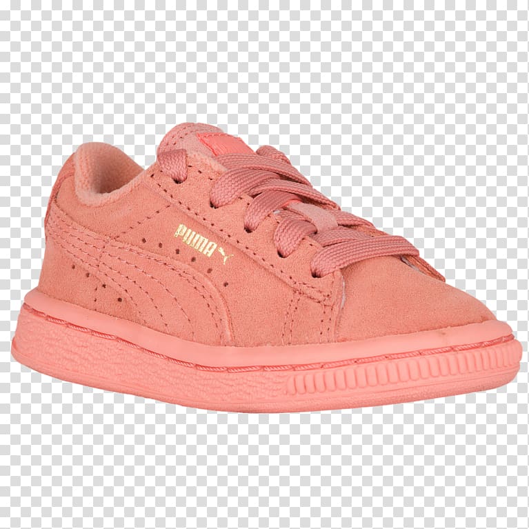 Sports shoes PUMA Suede Classic Sneaker Clothing, Floral KD Shoes Girls transparent background PNG clipart