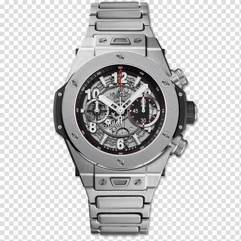 Hublot King Power Flyback chronograph Watch, watch transparent background PNG clipart