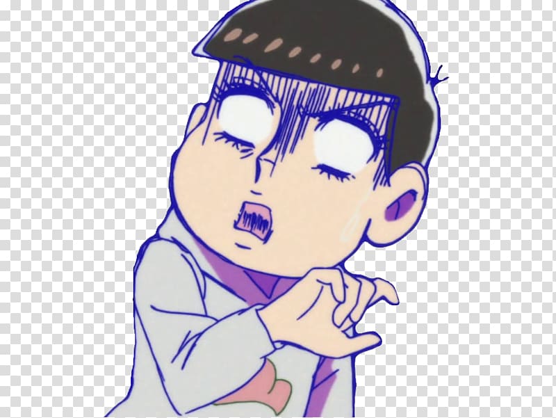 Osomatsu-kun Anime Manga Choromatsu Person, osomatsu-san transparent background PNG clipart