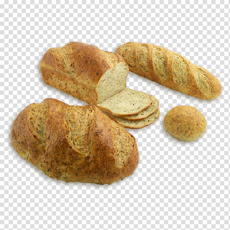 Rye bread Zwieback Pandesal Whole grain, bread transparent background PNG clipart