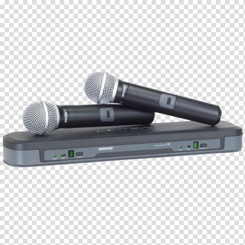 Wireless microphone Shure SM58 Shure PG58, microphone transparent background PNG clipart
