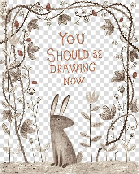 Drawing Now Paris Illustrator Sketchbook Illustration, Cartoon Grey Rabbit Cover transparent background PNG clipart