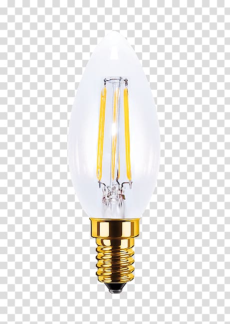 Incandescent light bulb Segula LED E14 Candle 3.5 W = 20 W Warm white 35 mm x 98 mm Lighting Edison screw, Sunset happy hour transparent background PNG clipart