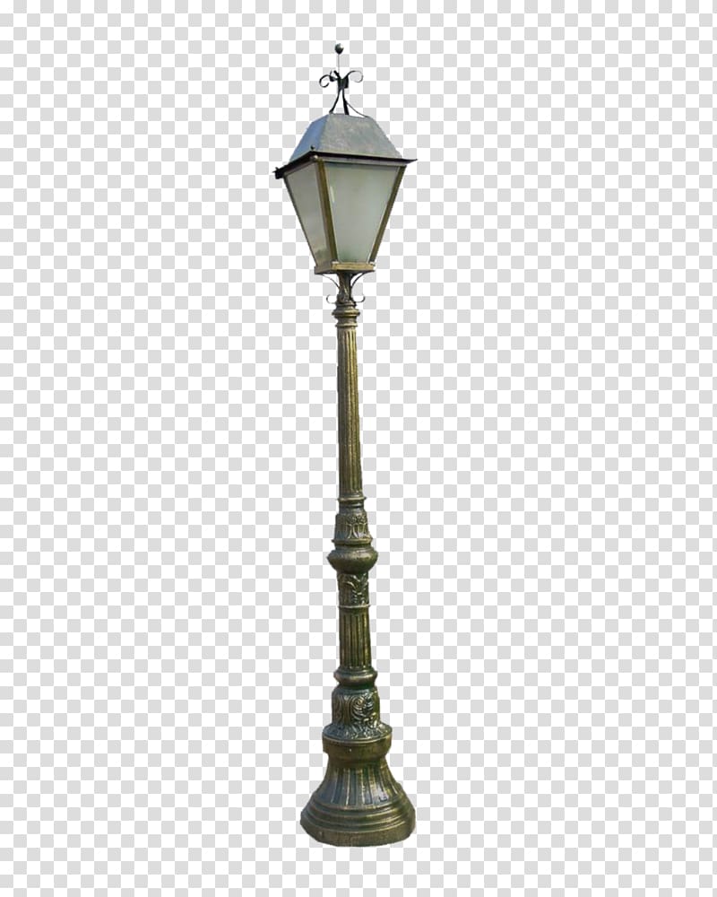 Oil lamp Street light Lighting, Retro-style street light transparent background PNG clipart