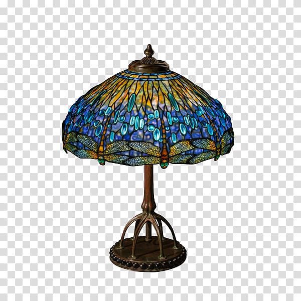 New-York Historical Society Dragonfly Glass Adoption Wisteria Table Lamp, dragonfly transparent background PNG clipart