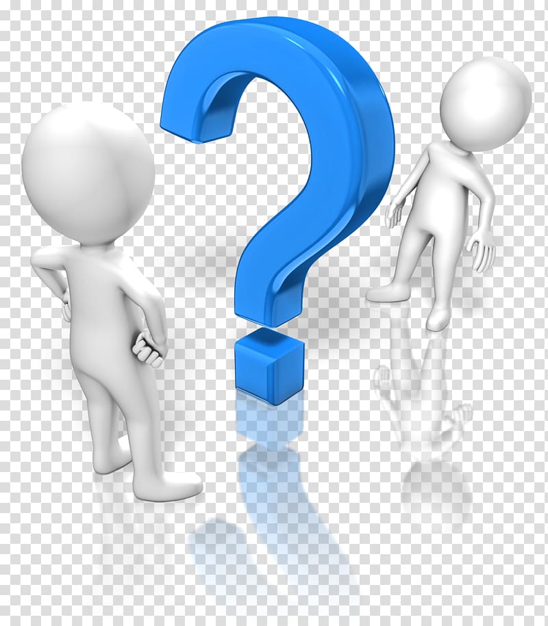 Stick Figure Sitting On Question Mark  Great PowerPoint ClipArt for  Presentations 