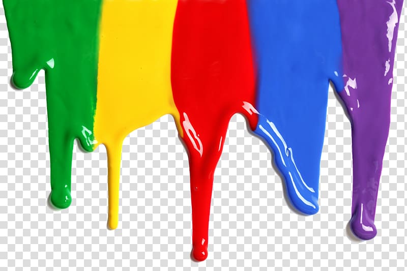Drip painting Color Art, Color Splashes transparent background PNG clipart