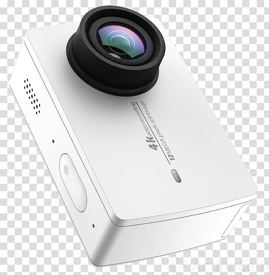 Camera lens YI Technology YI 4K Action Camera Xiaomi, camera lens transparent background PNG clipart