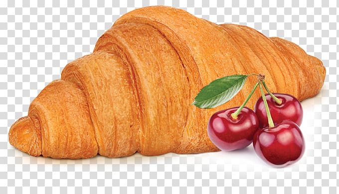 Croissant transparent background PNG clipart