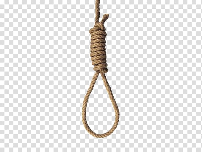 Rope Suicide by hanging Hangman, snake transparent background PNG clipart