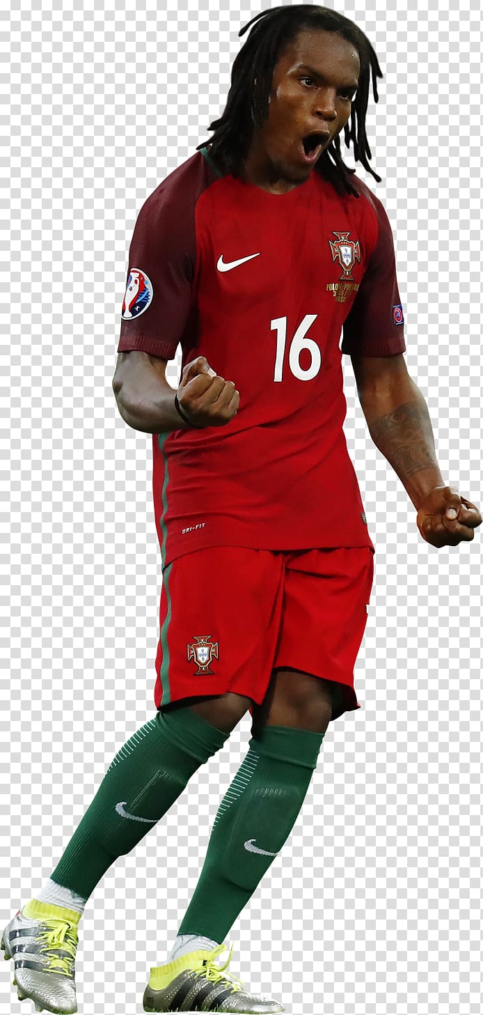 Renato Sanches Portugal national football team Jersey, football transparent background PNG clipart