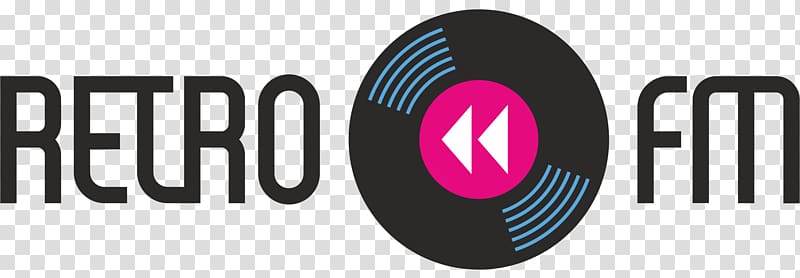 Logo Estonia Retro FM FM broadcasting Radio station, retro logo transparent background PNG clipart