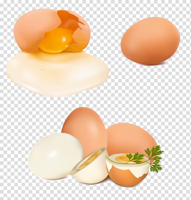 Chicken egg Vegetable, Open egg transparent background PNG clipart