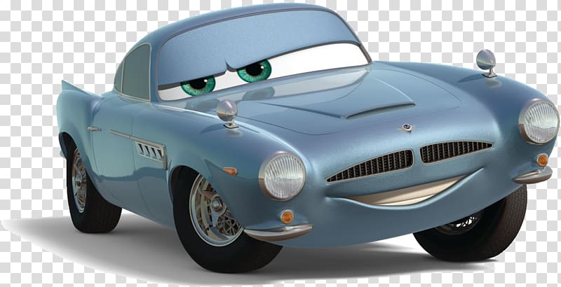 Disney Pixar's blue car , Finn McMissile Mater Lightning McQueen Cars 2 Doc Hudson, cars 2 transparent background PNG clipart