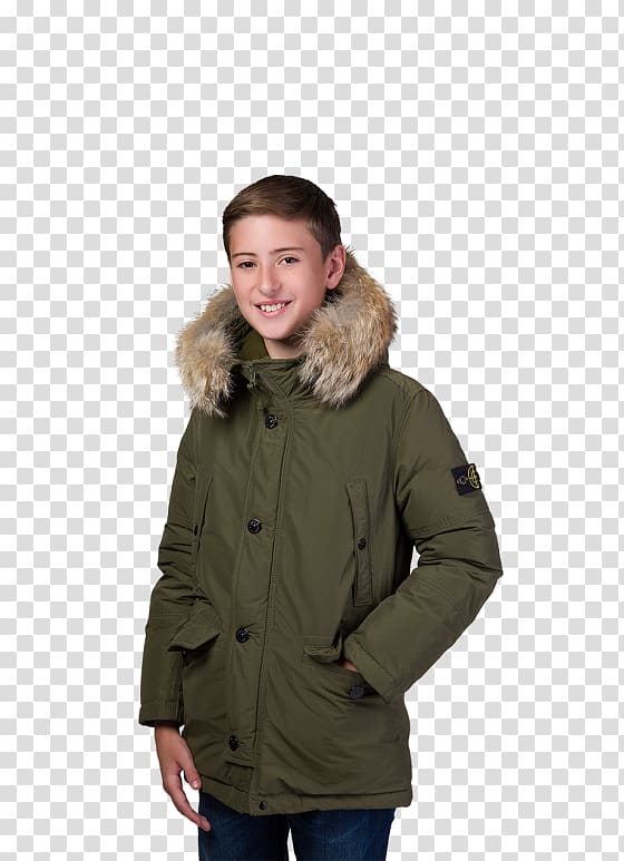 Hoodie Jacket Stone Island Fur clothing, school children transparent background PNG clipart