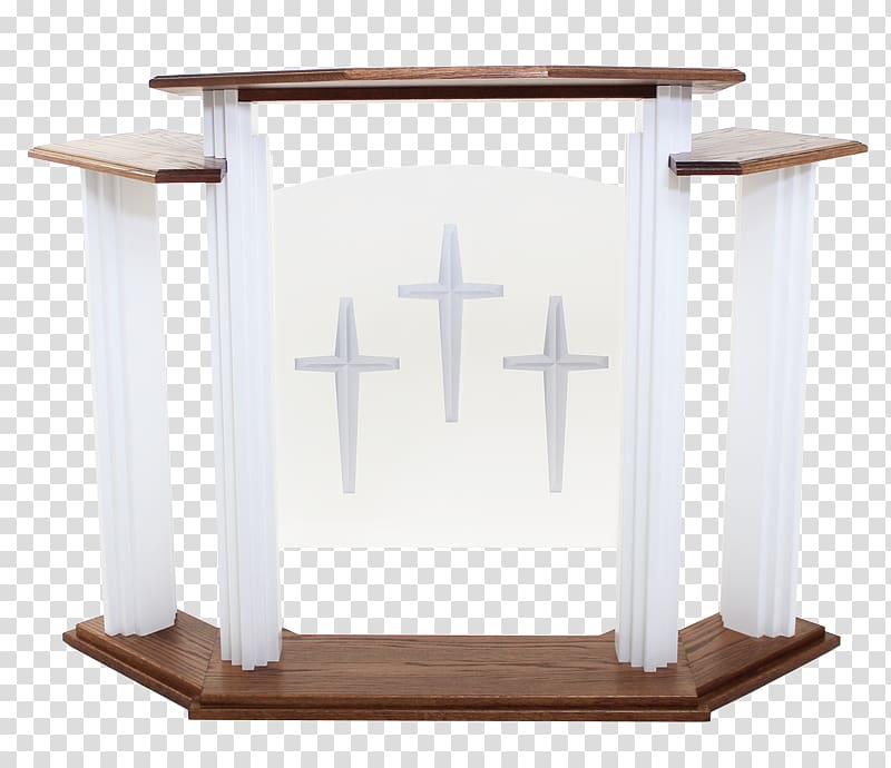 Table Pulpit Furniture Church Altar, podium transparent background PNG clipart