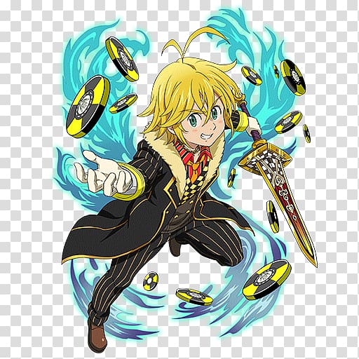 The Seven Deadly Sins Meliodas Fairy Tail, others transparent background PNG clipart
