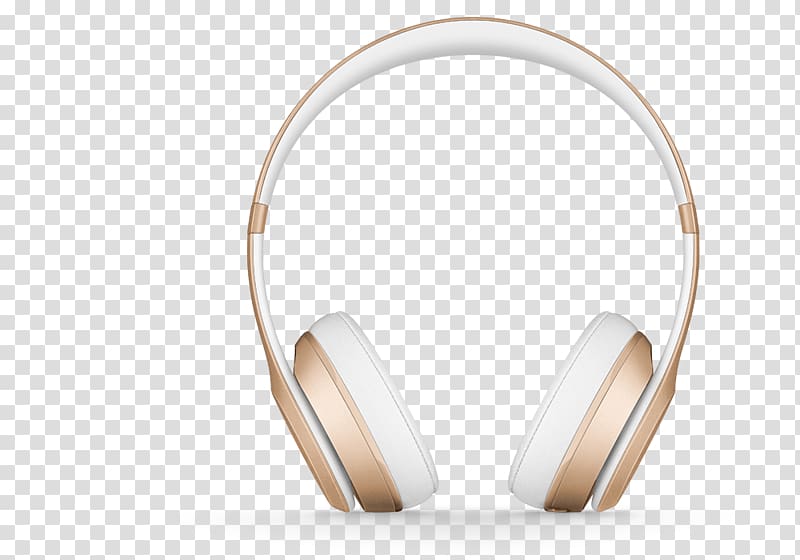 Beats Solo 2 Apple Beats Solo³ Beats Electronics Headphones Wireless, gold headphones transparent background PNG clipart