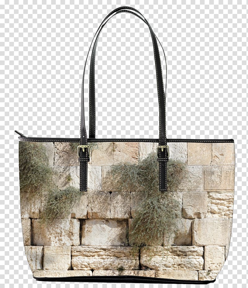Western Wall The Wailing Wall Tote bag Judaism, fashion accessory transparent background PNG clipart
