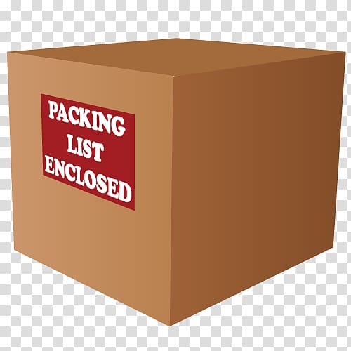 Sticker Cargo Packaging and labeling Paper, box transparent background PNG clipart
