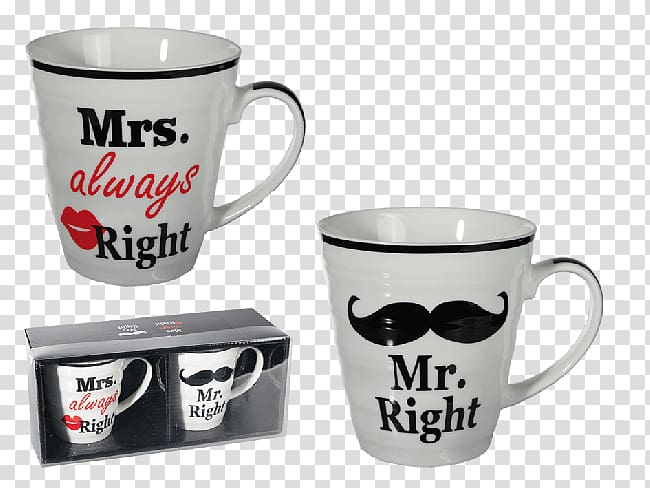 Coffee cup Mug Mrs. Teacup Ceramic, Mr right transparent background PNG clipart