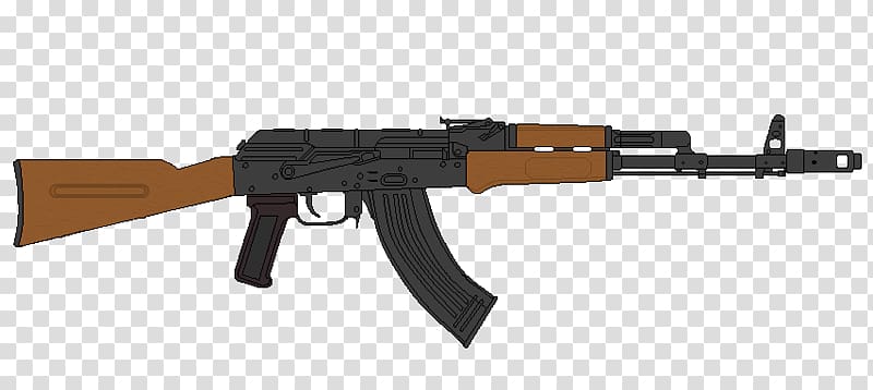 AK-47 WASR-series rifles Firearm 7.62×39mm AK-103, AK-74 transparent background PNG clipart