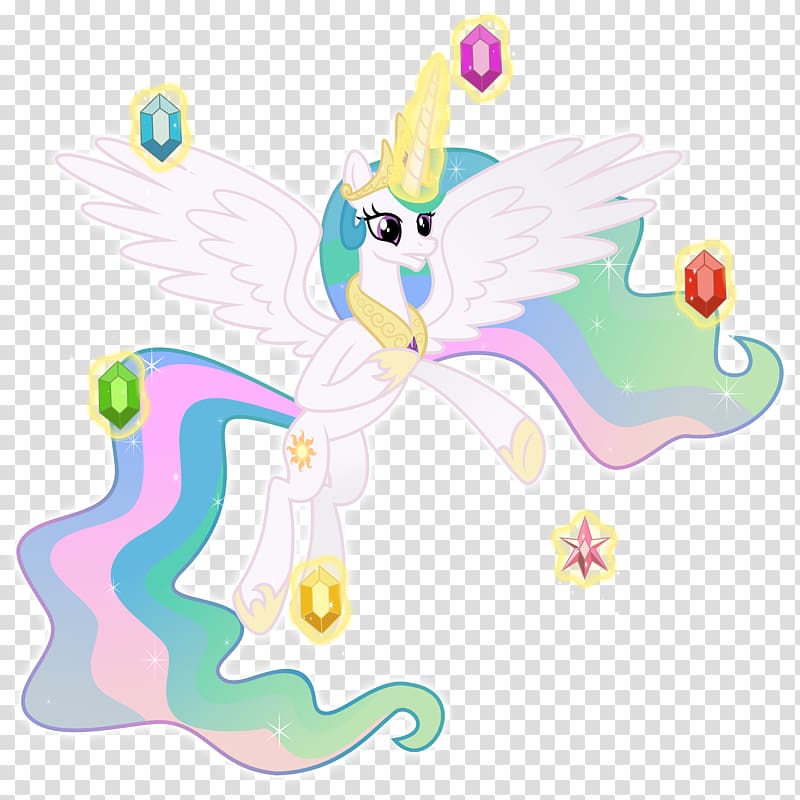 Princess Celestia Princess Luna Twilight Sparkle Pony, magical elements transparent background PNG clipart